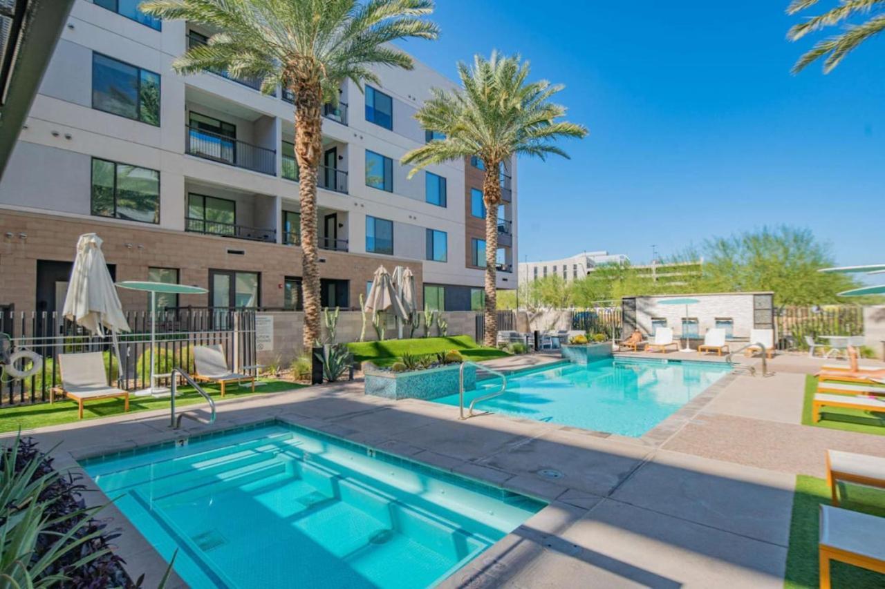 Cozy 1Bd - Pool, Gym, Parking, W-D - Sleeps 4 Apartment Tempe Exterior photo