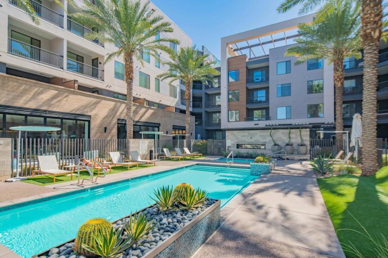 Cozy 1Bd - Pool, Gym, Parking, W-D - Sleeps 4 Apartment Tempe Exterior photo