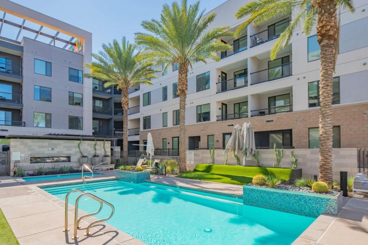 Cozy 1Bd - Pool, Gym, Parking, W-D - Sleeps 4 Apartment Tempe Exterior photo